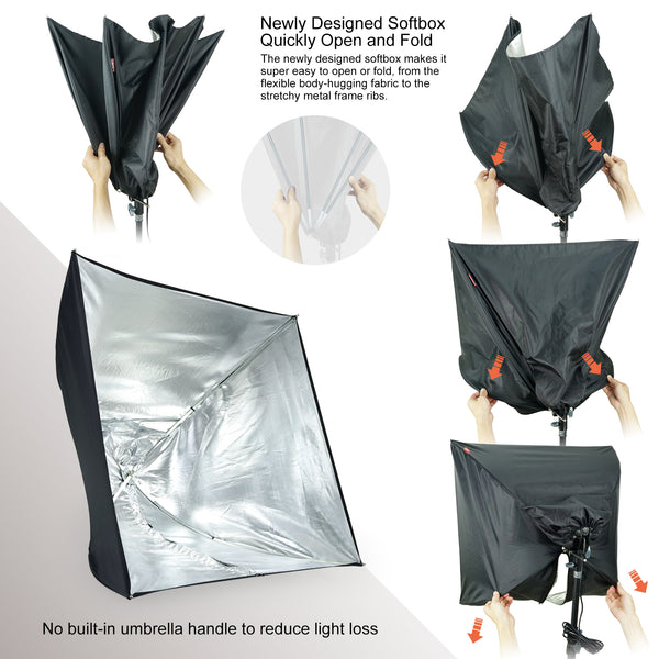 LINCO Lincostore Photo Video Studio Light Kit AM169 LINCO Lincostore Photo Video Studio Light Kit AM169