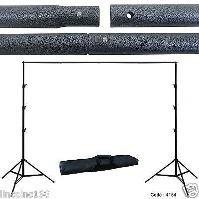 9x10 Adjustable Background Support Stand Photo Backdrop Crossbar Kit Photography