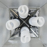 9'x13' BW Backdrop Support Stand Photography Studio Video 3 Softbox Lighting Kit