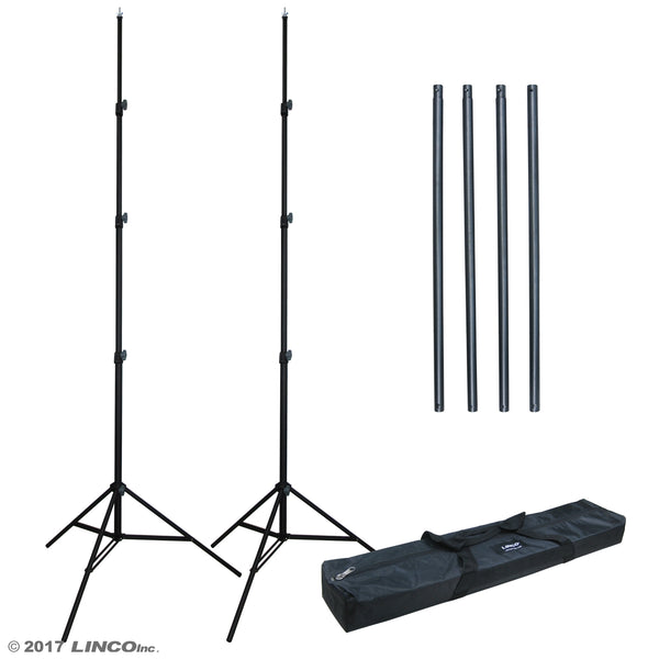 9x10 Adjustable Background Support Stand Photo Backdrop Crossbar