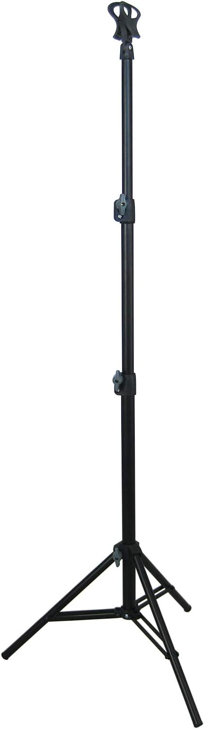 LINCO Adjustable Metal Microphone Stand with Carrying Bag Universal Mic Mount (2.5’ft-5’ft)-Black 8805