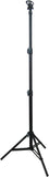 LINCO Adjustable Metal Microphone Stand with Carrying Bag Universal Mic Mount (2.5’ft-5’ft)-Black 8805