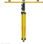 LINCO Tripod Stand LED Work Light Flood Light Heavy Duty Steel Stand Wide Base (Stand & Bar Only)