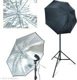LINCO Photo Studio Lighting 600W 4 Umbrella Continuous Lighting Kit for Video Photography AM126