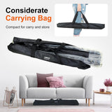 LINCO Photography 10ft Adjustable Photo Backdrop Stand 10x9ft Background Support System Kit with Carry Bag 4154-4236