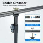 LINCO T-Shape Backdrop Stand Small 31x27in Support Stand System Metal 8812B