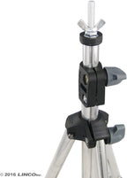 LINCO Silver Photography Backdrop Background Support Stand 2.2x2.6ft Table Top