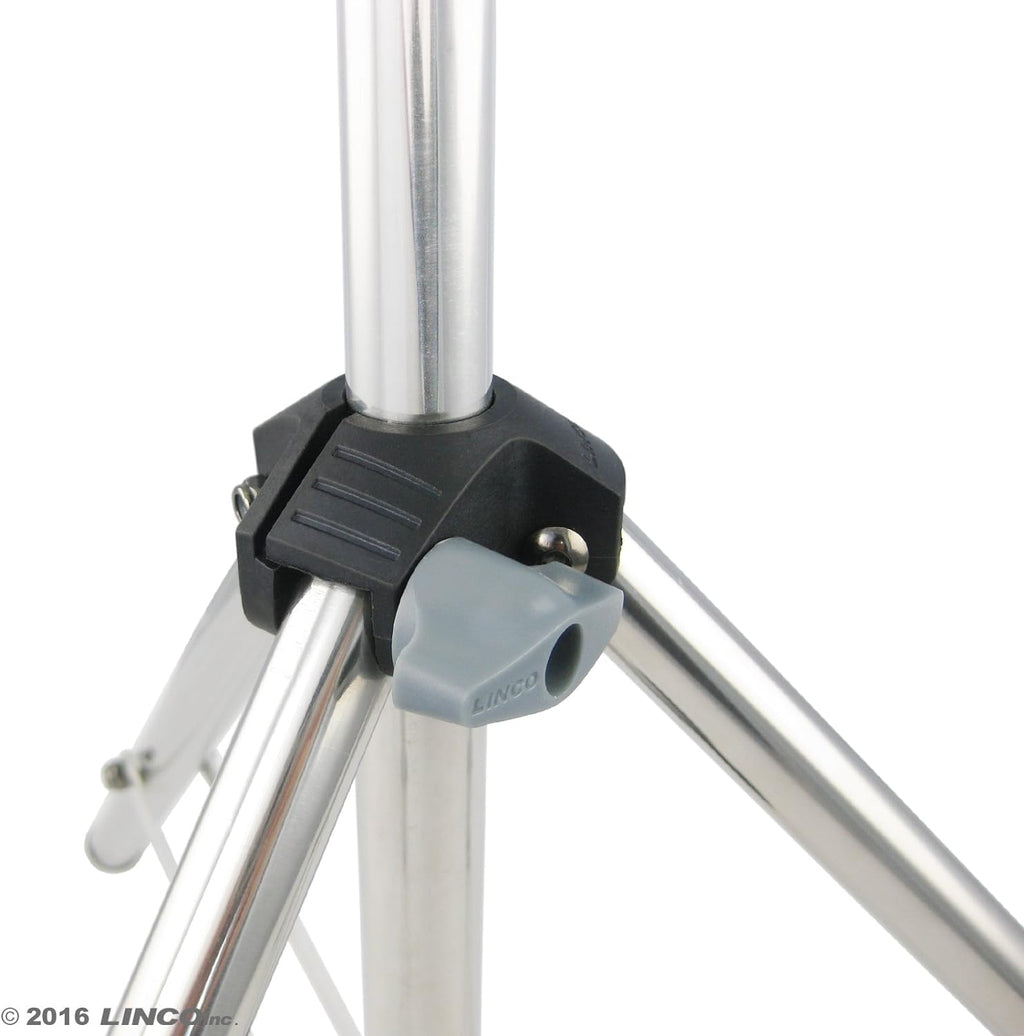 LINCO Silver Photography Backdrop Background Support Stand 2.2x2.6ft Table Top
