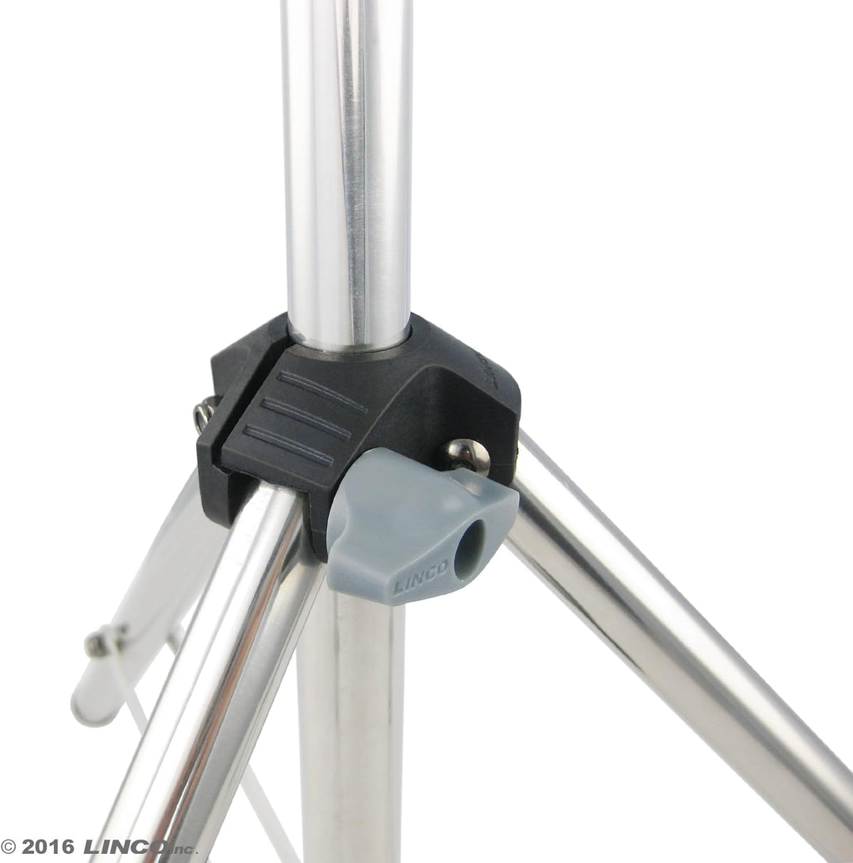 LINCO Silver Photography Backdrop Background Support Stand 2.2x2.6ft Table Top