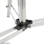 LINCO Silver Photography Backdrop Background Support Stand 2.2x2.6ft Table Top