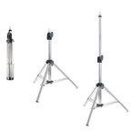 LINCO Silver Photography Backdrop Background Support Stand 2.2x2.6ft Table Top