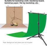 LINCO TableTop 2.2x2.6ft T Shape Photography Backdrop Background Support Stand