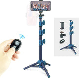 LINCO (Black/Pink/White/Blue) Adjustable Selfie Stick Tripod 40” Rotatable Heavy Duty Selfie Stick with Bluetooth Wireless Remote Shutter for iPhone Samsung
