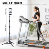 LINCO Adjustable 55" iPad Tripod Stand for iPad iPhone Samsung Smartphone Tablet Camera