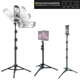 LINCO Adjustable 70" iPad Tripod Stand for iPad iPhone Samsung Smartphone Tablet Camera