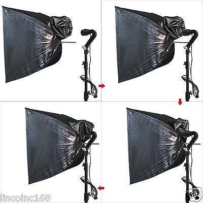 LINCO 3 LED Softbox Studio Lighting Kit With 2.5' To 5' Boom Arm Stand For Photography Am246 LINCO 3 LED Softbox Studio Lighting Kit With 2.5' To 5' Boom Arm Stand For Photography Am246