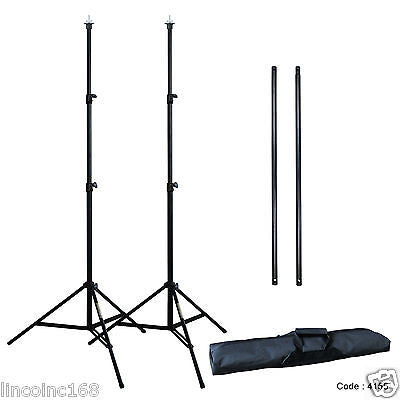 Linco Lincstore Complete Studio Lighting Backdrop Stand Background Light Kit