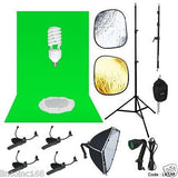 Pro Photo Studio Softbox Lighting Boom Arm Stand Video Hair Light Kit