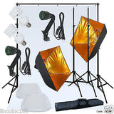 Linco Lincstore Mini Studio Lighting Backdrop Stand White Photo Background Kit