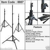 3 x 7ft Light Stand Photo Video Studio Lighting Photography Stands Linco