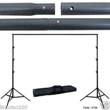 9x10 Adjustable Background Support Stand Photo Backdrop Crossbar Kit Photography