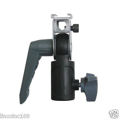 Photography Studio Camera Flash Hot Shoe Holder & Light Stand Mount
