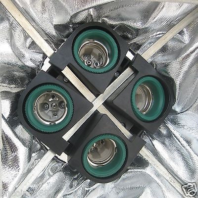 2000W Video Continuous Lighting Photography Softbox Light Stand Photo Studio Kit