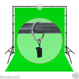 9'x15' White Backdrop Support Stand Photography Studio Video 3 Softbox Lighting
