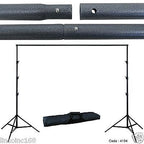 Photography Studio Lighting 9x10 Backdrop Stand Muslin Set Photo Light Kit