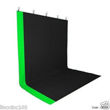 Chromakey Green Screen Muslin Backdrop for Studio Lighting Backdrop Stand Kit