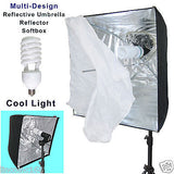 Photo Studio Continuous Lighting Kit Photography 2 Softbox Light Stand LK225