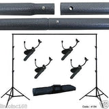 10Ft Adjustable Background Support Stand Photo Backdrop Crossbar Kit Photography