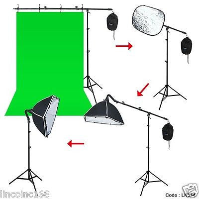 Photography Hairlight Studio Boom Arm with Light Stand & Sandbag Top Light Kit