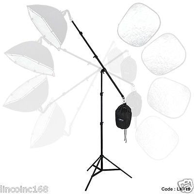 Photo Studio Arm Bar With Lighting Boom Photography Light Stand Boom