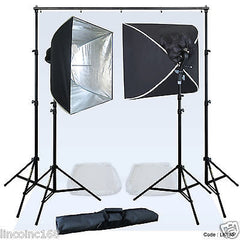 VTS Green Screen with T-Shape Backdrop Stand, 4 Clamps & Carry Bag, 6x9ft Chroma