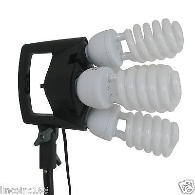 2000W Video Continuous Lighting Photography Softbox Light Stand Photo Studio Kit