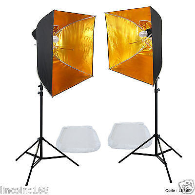 Linco Lincostore Studio Lighting Strobe Flash Photo Softbox Portrait Light Kit