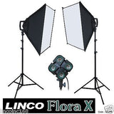 24" Studio Lighting Photography Light Kit Linco Flora X