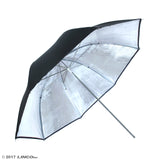 2 x 32” Photography Studio Silver Umbrella Reflector