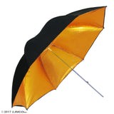 2 x 32” Photography Studio Gold Umbrella Reflector