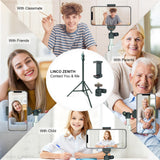 Selfie Stick Family Video Call Business Multiplayer Conference Call C004B-4