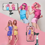 Selfie Stick Family Video Call Business Multiplayer Conference Call C004B-4