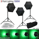 Linco 3 Point Softbox Photography Studio Video Light Lighting Kit Photo LK279