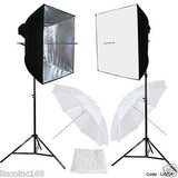 Photo Studio Video Continuous Lighting Kit Photography Softbox Light Stuido