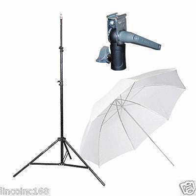 Light Stand & Flash Bracket Mount & Umbrella / Speedlite Flash Accessories Kit B