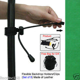 Background Support Muslin Holders Clamps for Green Screen Studio Backdrop Stand