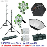 Photography Studio Video Continuous Photo Softbox Light Stand Lighting Kit LK103