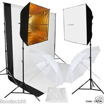 Studio Backdrop Kit Light Lighting Photography Studio New Design Softbox Stand