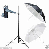Light Stand & Flash Bracket Mount & Umbrella / Speedlite Flash Accessories Kit C