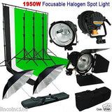 1950W Tungsten Focusable Continuous Light Video Spot Halogen Lighting CK401